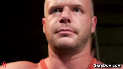 Brian Bonds Bound In Intense Rope Play